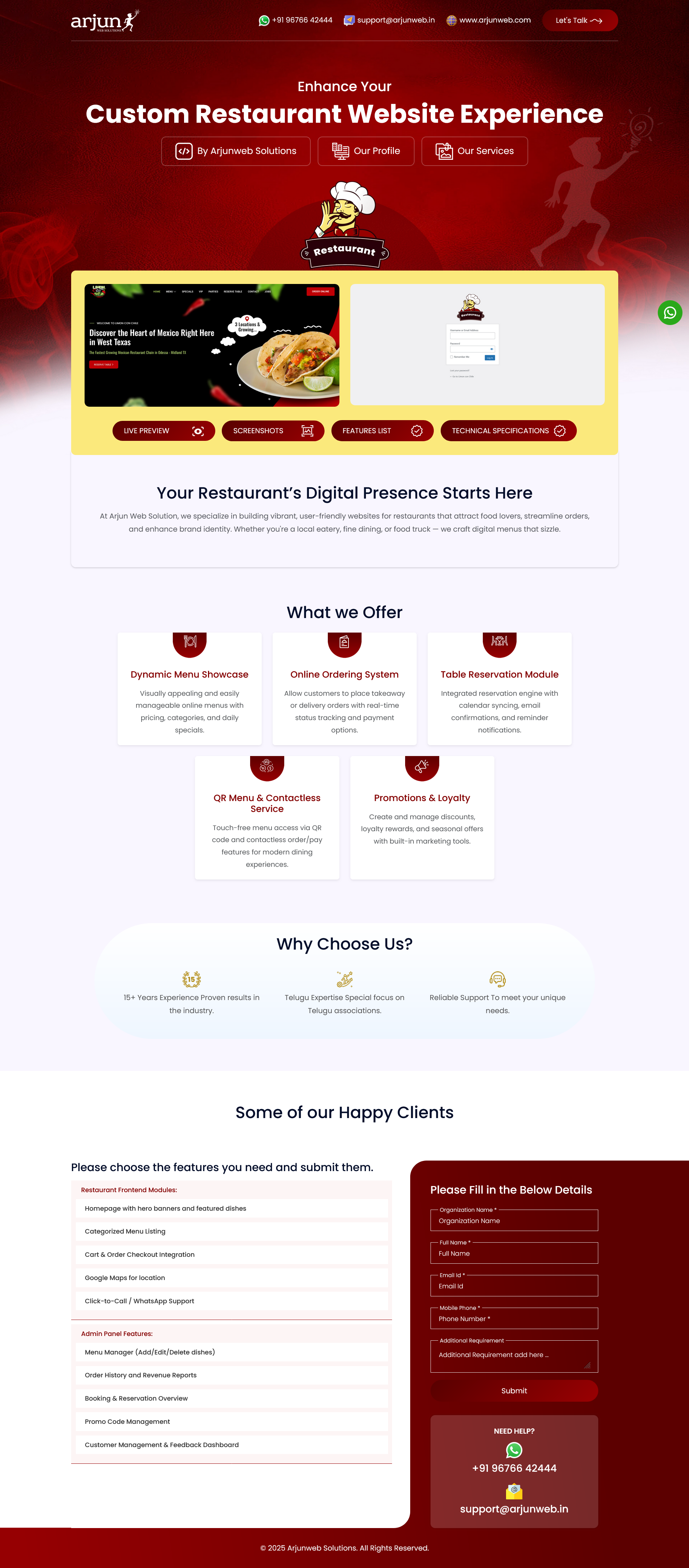 Smart Tools for Restaurants